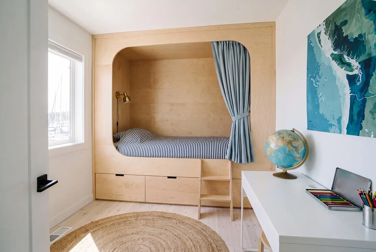 How to Layer Rugs and Curtains in an Open-Plan Living Room